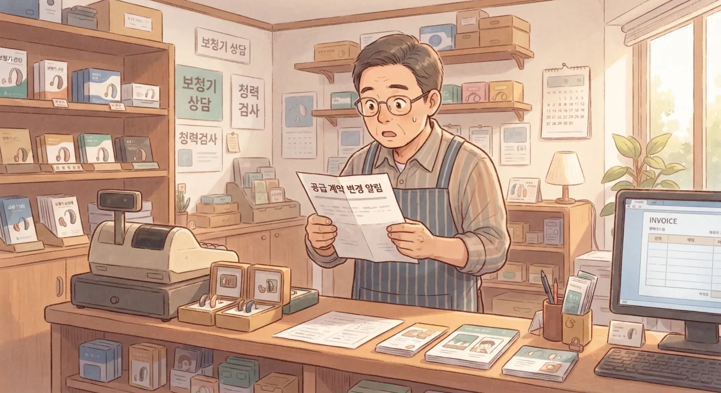 산재보험 자영업자 임의가입 제도를 알게 되어 놀라는 자영업자의 모습